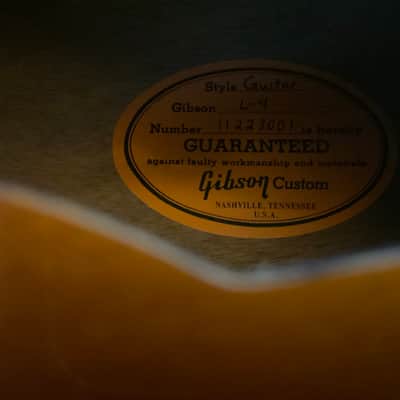Gibson Custom Shop L-4 CES Mahogany 2004 - 2016 - Vintage Sunburst 2013 image 9