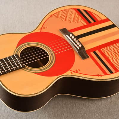 Martin Custom Shop Americana Backbone 00 28 Engelmann Rosewood Floor Model #2767237 image 7