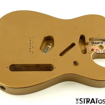 Fender Vintera III Mid 60s Telecaster Tele BODY Alder Guitar Parts Firemist Gold image 1