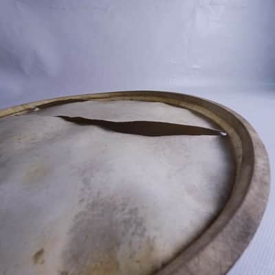 Geo Way 14" Calf Skin Snare Drum Batter Head Vintage 50s USA Tom George/Camco* image 11