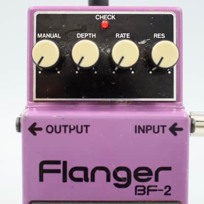 Boss BF-2 Flanger 2000 Made in Taiwan Gray Label PSA Guitar Effect Pedal IN59133 image 3