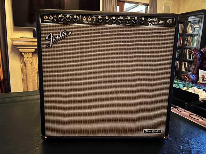 Fender Tone Master Super Reverb 2-Channel 45-Watt 4x10" Digital Guitar Combo Includes Footswitch image 1