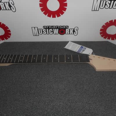 WD Music Pre-Drilled Paddle Headstock 22 Fret Neck, Fits Fender Strat, #PHNSE