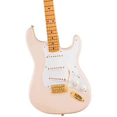 Fender Limited Edition Vintera III Late '50s Stratocaster Guitar (White Blonde) image 4