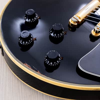 1992 Gibson Pre-Historic ‘57 Les Paul Custom Black Beauty LPB7 w/ '57 Classic PAFs & Case image 7