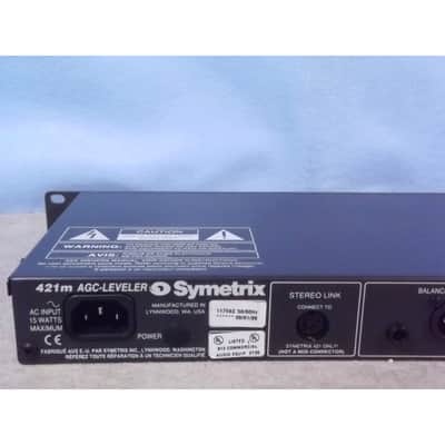 Symetrix 421M Automatic Gain Control image 7