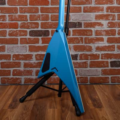 Jackson USA Custom Shop RR1 Rhoads Slab Top Blue Frost Nitro Relic Studio 2025 w/OHSC image 12