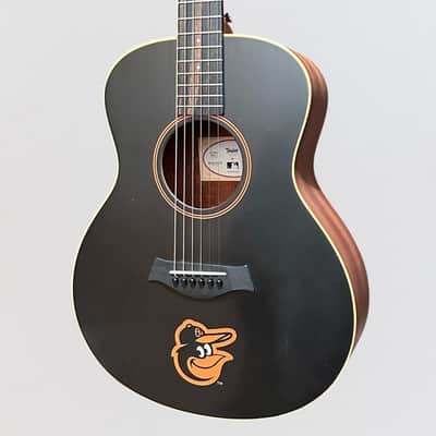 Taylor x MLB GS Mini Baltimore Orioles Acoustic Guitar - Black image 3