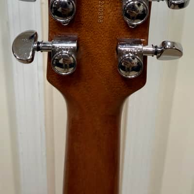 Vintage VSA500PM ReIssued Semi-Hollow Electric Guitar – Natural Maple – M20330398 image 14
