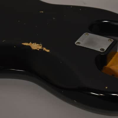 1964 Fender Jazz Bass Black Refin Pre-CBS w/HSC image 15