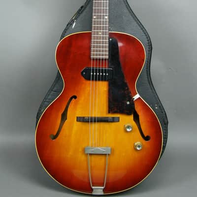 1965 Gibson ES-125T Vintage Archtop Electric Guitar Original Cherry Sunburst! image 4