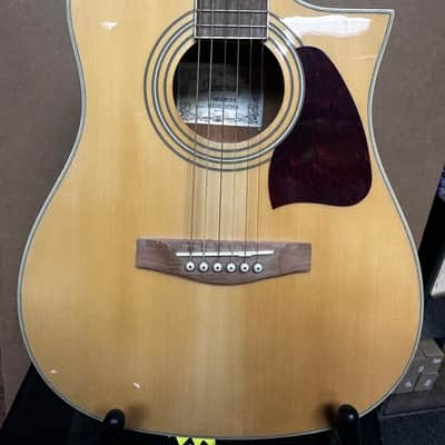 Ibanez DT100ECE-NT 2Y-01 Acoustic-Electric Guitar - Natural Wood image 3