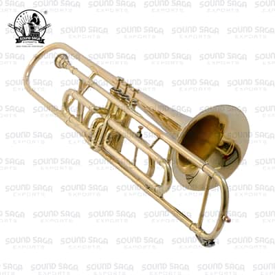 SOUND SAGA® Valve Trombone With All Accessories Including Mouthpiece & Case. image 5