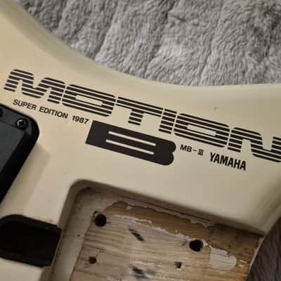 Yamaha Motion Bass MB-III PJ Super Edition 1987 Loaded Body - Vintage White - MIJ image 6