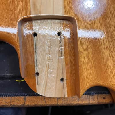 Eichel 4 String Bass Body and Neck 2024 - Clear image 5