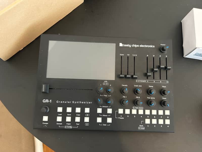tasty chips electronics GR-1 Granular Synthesizer - Black image 1