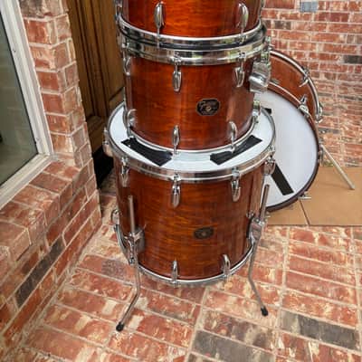 Gretsch 1979 Drop G Walnut 24-13-14-18 Drum Set image 8