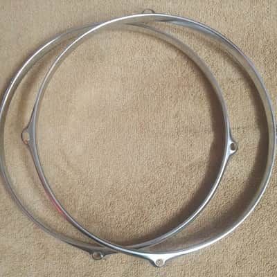 Unknown 12" rim 6 hole - Pair 2000's Chrome image 2