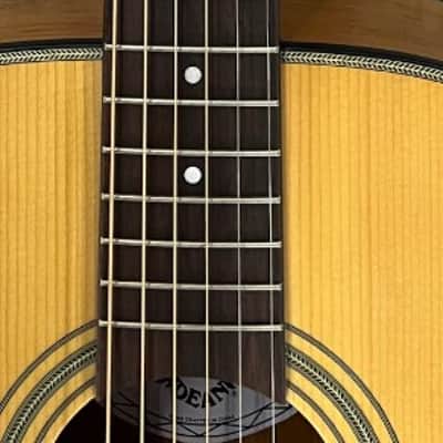Dean 6 String St. Augustine Concert Solid Wood Acoustic Electric Guitar SACE SN image 7