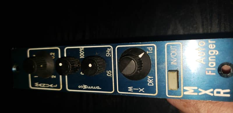 Vintage Mxr Auto Flanger Doubler Rack Effect 500 Rack Style Vintage Mxr Auto Flanger Doubler Rack Effect Bild 1