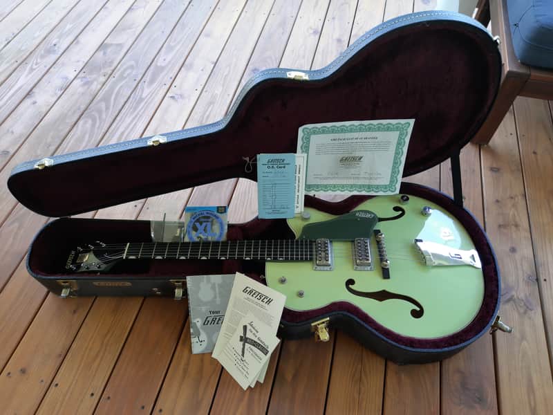 Gretsch G6118 Two Tone Smoke Green Japan 2011 Bild 1