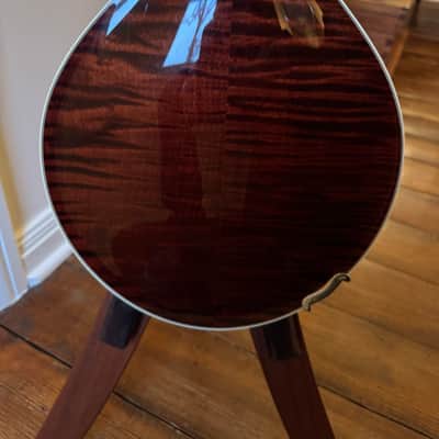 Collings MT2-0 Mandolin Cream Top 2021 - Two tone - cream top & cherry/mahogany stain image 2