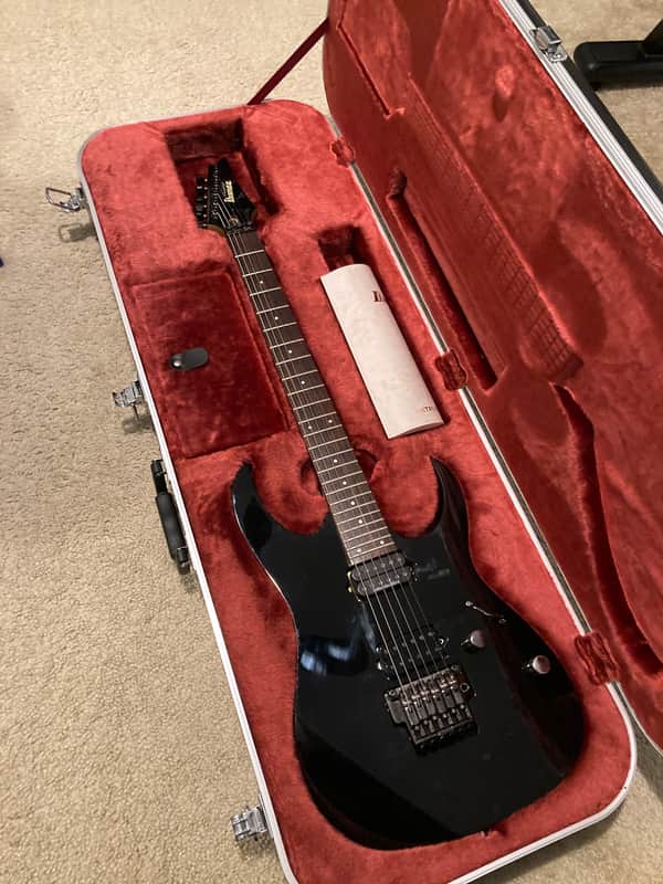 2009 Ibanez J-Craft RG1520A with Case - Black image 1