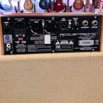 Fender Acoustasonic Ultralight Stereo 2x125 Watt Amp & 2x8” Stereo Cab - Pre Owned image 14