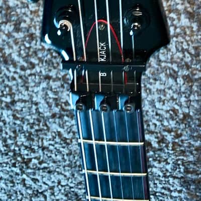 Schecter Blackjack SLS Avenger FR S Seymour Duncan pick ups black Floyd rose electric guitar made in Korea image 2