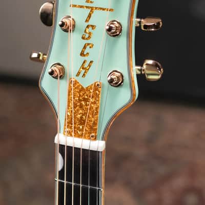 Gretsch G5021E Rancher Penguin Parlor Acoustic/Electric Guitar - Mint Metallic image 6