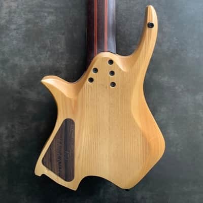 Valravn Headless Multiscale 8 strings, Fishman Abasi, Fanfret, Luminlays, Natural finish (2021) image 2