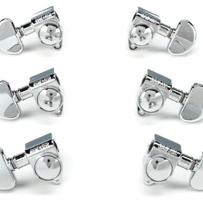 Grover 102C Original Rotomatics Tuning Machines Set - Chrome image 2