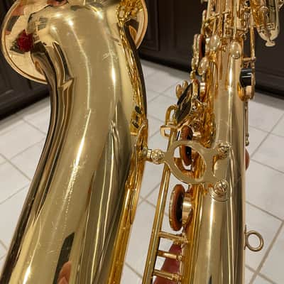 Serviced Jupiter JBS-593 Baritone Saxophone w/Low A (Ready to Play) - Excellent Condition - Plays Great! image 16