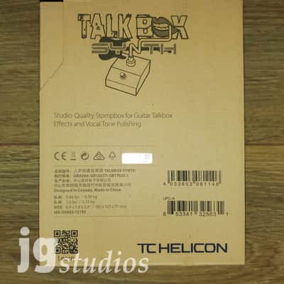 TC Helicon Talk Box Synth - New Sealed in Box! imagen 3