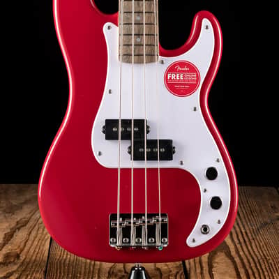Squier Mini Precision Bass - Dakota Red - Free Shipping image 1