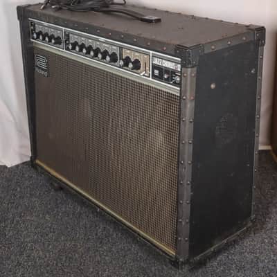 Roland Jazz Chorus JC-120 2x12" Guitar Combo Amp with cover used Made in USA image 4