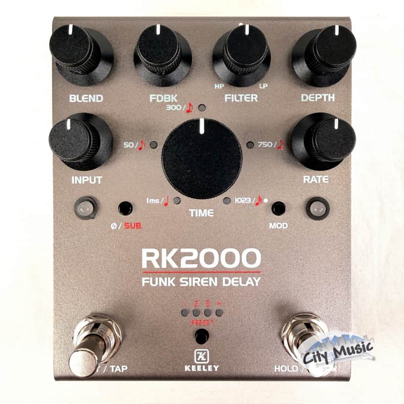 Used Keeley RK2000 Funk Siren Delay Guitar Effects Pedal ♫ image 1