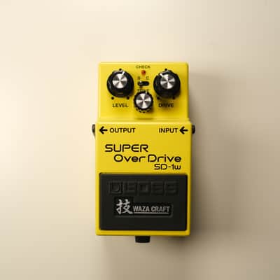 Boss SD-1W Super OverDrive Waza Craft 2015 - Present - Yellow image 2