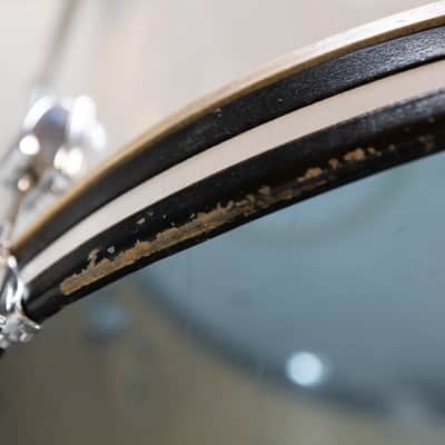 1980s Ludwig White Cortex "Concert Tom" Drum Set image 11