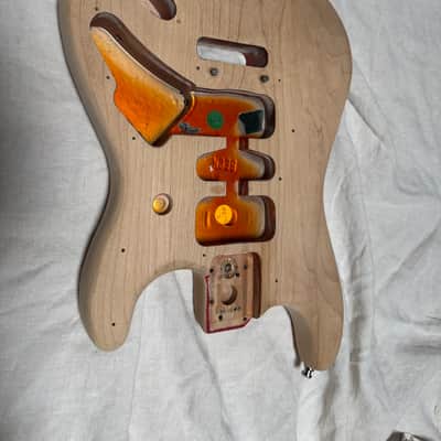 Fender American Deluxe Stratocaster Ash Body 2004 - Finish Removed image 1