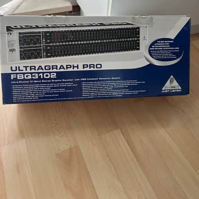 Behringer Ultragraph Pro FBQ3102 31-Band Stereo Graphic EQ 2000s - Black image 2
