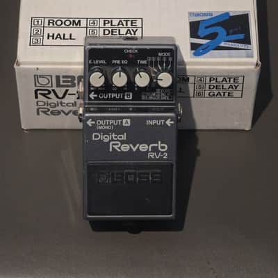Boss RV-2 Reverb - Nov 1987 - WITH RARE BOX ! image 5