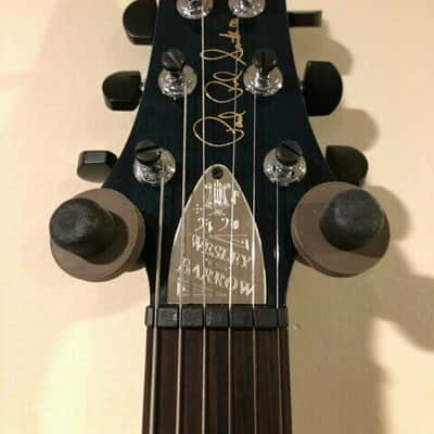 MONO-PLAK PRS-Sized Custom Engraved Name  USA-Made Truss Rod Cover- Brushed Aluminum image 4