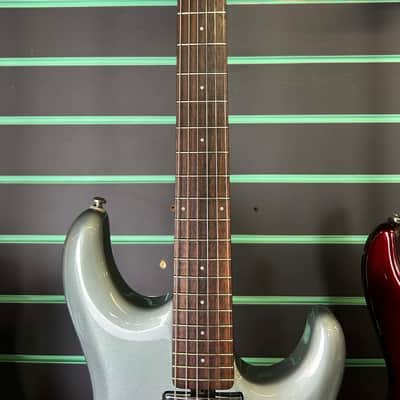 Sterling by Music Man LK100D Luke Blue Electric Guitar image 6