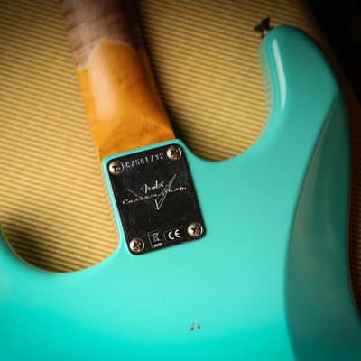2024 Fender Custom Shop 62' Flamethrower Stratocaster Journeyman Relic image 20
