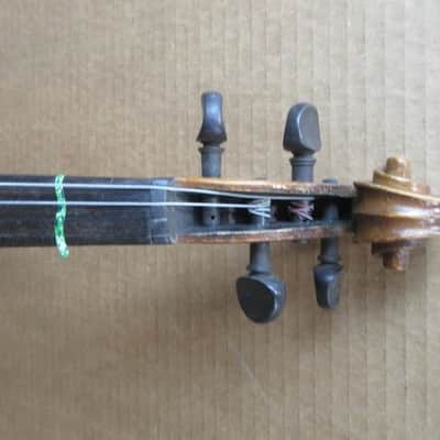 Lewis Model 125 sized 4/4 violin. Germany, Very Good Condition, w/ Case & Bow image 20