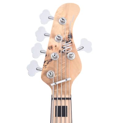 Mayones Jabba Custom 5 Eye Poplar Natural Gloss w/Aguilar 5J-70 & M-BP3 Preamp (Serial #JAB1811306) image 6