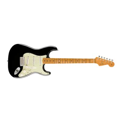 Fender Vintera II Road Worn '60s Stratocaster Electric Guitar with Maple Fingerboard and Vintage-Style Mid-’60s Pickups (Black) image 7