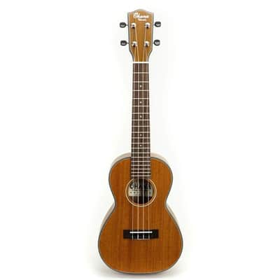 Ohana CK-35 All Solid Satin Finish Mahogany Concert Ukulele with Gig Bag - Blem image 2