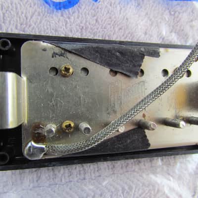 Gibson Humbucking Pickups With Pickup Surround, Height Screws, & Springs Pair Of Gibson Humbucker Pickups For Les Paul Or 335 Neck & Bridge Position image 7